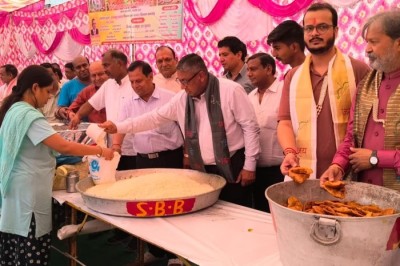 Celebrated Govardhan Puja (Annakut) at Vaish Gaushala, Rohtak